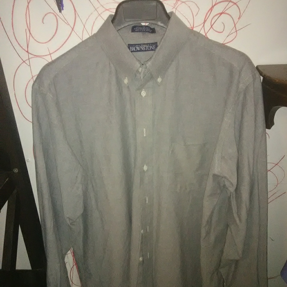 Brownstone long sleeved button down